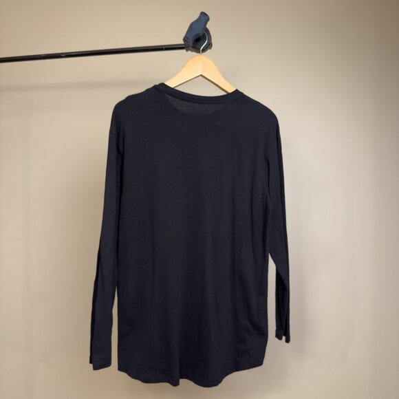 Jack & Jones Black Long Sleeve T-Shirt (Medium) - Picture 2 of 3